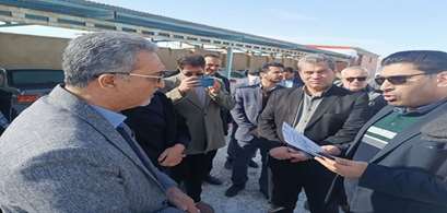 بازدید نماینده مردمی شهرستان فاروج از پروژه بیمارستان شهدای فاروج